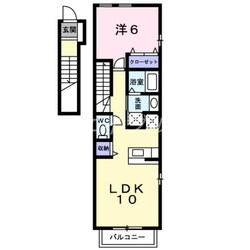 プリムローズの物件間取画像